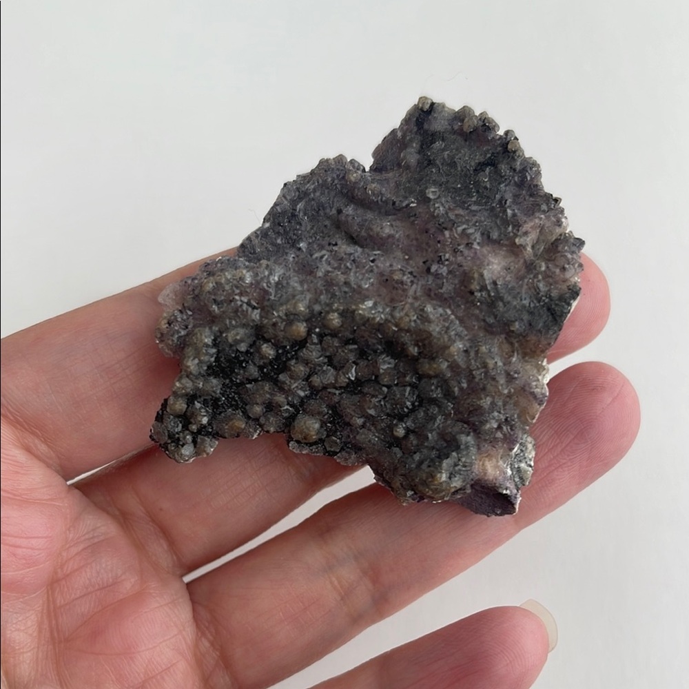 Fluorite and selenite crystal cluster